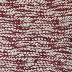 6 3/4 Yards Abstract Stripe Print Woven Fabric