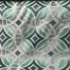 Beacon Hill Perspective Mint Embroidery