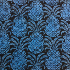 10 Yards Medallion Nature Print Woven Fabric