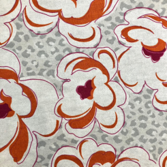 10 Yards Abstract Animal Print Woven Fabric