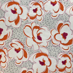 10 Yards Abstract Animal Print Woven Fabric