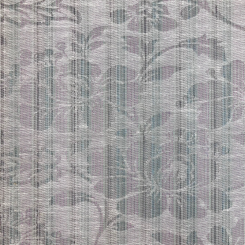 10 3/4 Yards Floral Metallic Woven Fabric