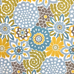 8 Yards Floral Nature Print Fabric