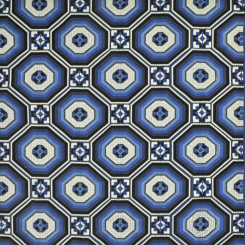 Ralph Lauren Fornillo Embroidery Mosaic Blue