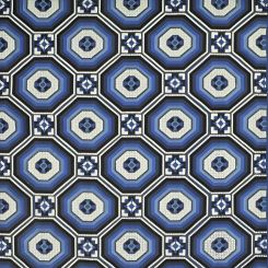 Ralph Lauren Fornillo Embroidery Mosaic Blue