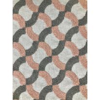 10  Yards Textured Medallion  Embroidered  Fabric