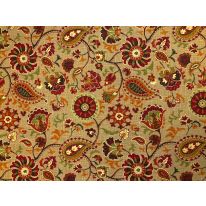 10  Yards Abstract Floral  Print  Fabric