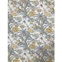 7  Yards Floral Nature  Print  Fabric