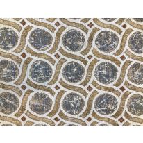 3 1/4 Yards Textured Geometric  Woven  Fabric