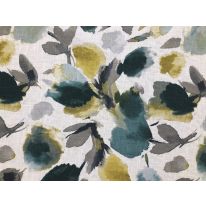 4  Yards Abstract Floral  Woven Print  Fabric