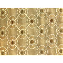 7 1/2 Yards Medallion Textured Embroidered Fabric