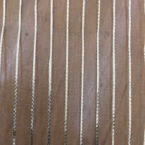 2 Yards Stripe  Sheer  Fabric