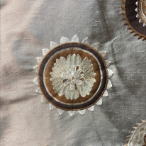 Medallion Silk Embroidery