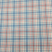 10 Yards Geometric Plaid/Check  Embroidered Woven  Fabric