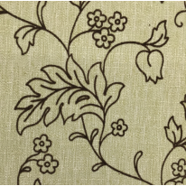 5 Yards Floral Textured  Woven  Fabric