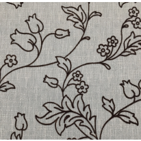 10 Yards Floral  Embroidered Woven  Fabric