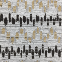 5 Yards Abstract Stripe  Woven  Fabric