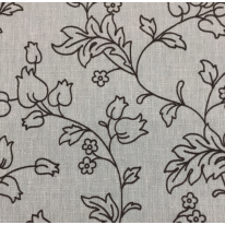 10 Yards Floral  Embroidered  Fabric