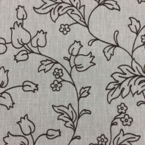 10 Yards Floral  Embroidered  Fabric