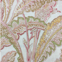 3 3/4 Yards Floral Print Fabric