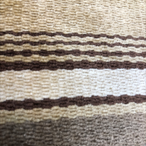 2 3/4 Yards Stripe Chenille 100% Polyester Fabric