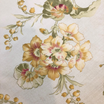 10 Yards Floral Nature  Velvet  Fabric