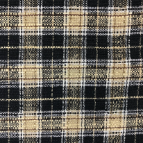 7 Yards Plaid/Check Textured Woven Fabric