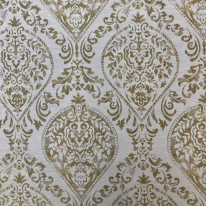 4 3/4 Yards Damask Woven Fabric