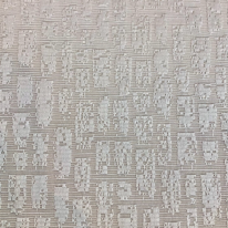 6  Yards Abstract Geometric  Woven  Fabric