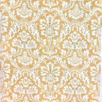 10  Yards Damask Floral  Print Woven  Fabric