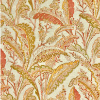 5  Yards Floral Nature  Print Woven  Fabric