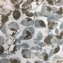 1 1/4 Yards Abstract Floral Print Woven Fabric