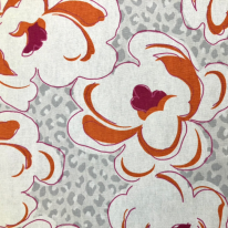 10 Yards Abstract Animal Print Woven Fabric