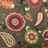 2 1/4 Yards Abstract Geometric Print Woven Fabric