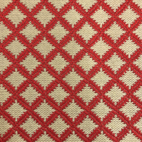 4 1/2 Yards Diamond Geometric  Woven  Fabric