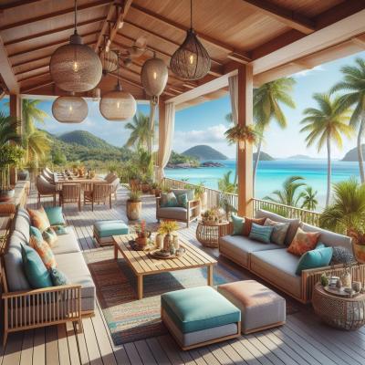 Embrace Paradise: The Allure of Tropical Outdoor Fabric