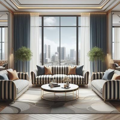 Stripes Unveiled: The Allure of Stripe Upholstery Fabric