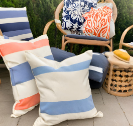 Breathe Life into Your Outdoors: Choosing the Perfect Fabric for Outdoor Pillows